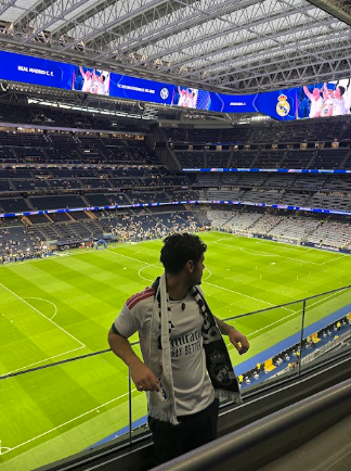 Jogo no Santiago Bernabéu